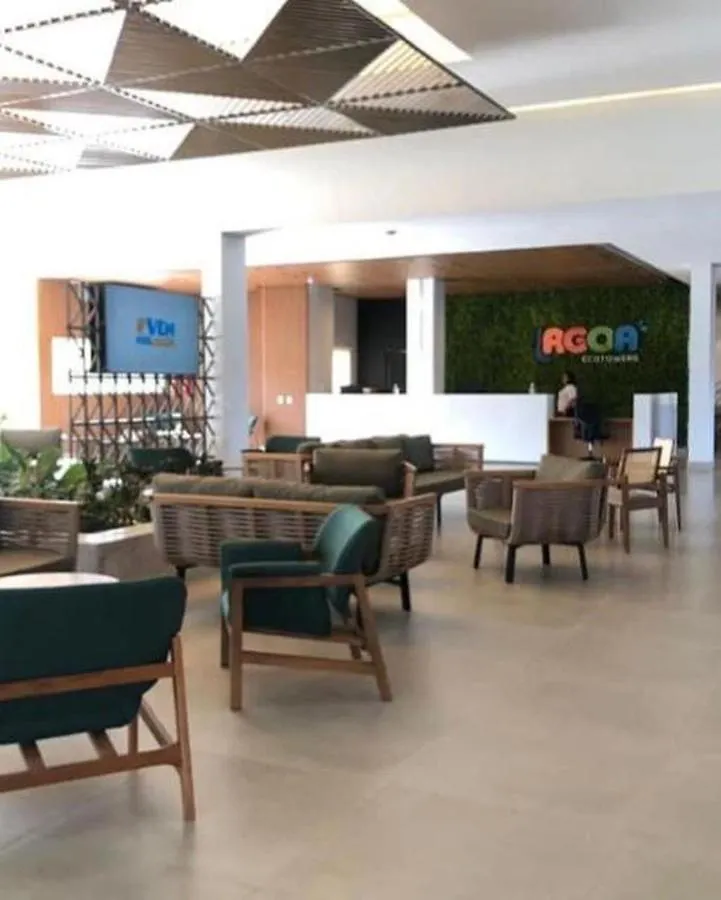 Апартаменты Apartamento Lagoa Eco Towers Калдас-Новас