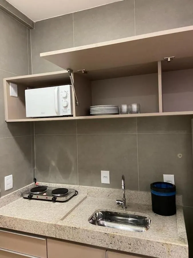 Апартаменты Apartamento Lagoa Eco Towers Калдас-Новас
